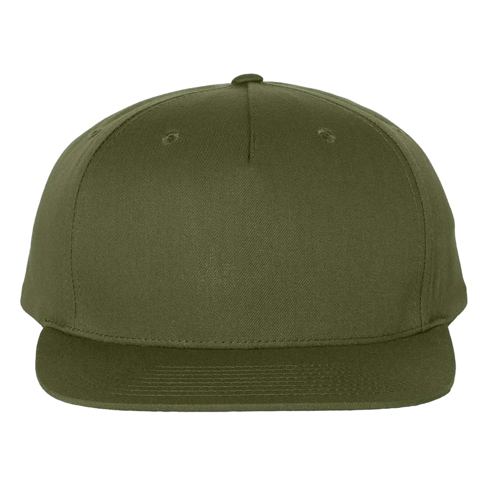 Pinch Front Structured Snapback Trucker Cap 1