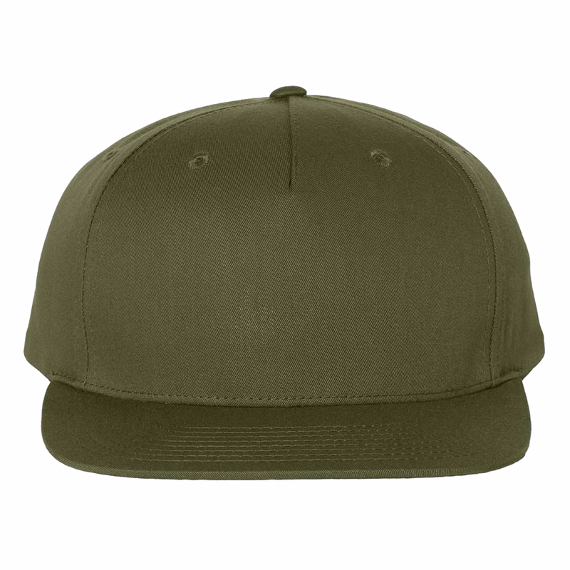 Pinch Front Structured Snapback Trucker Cap