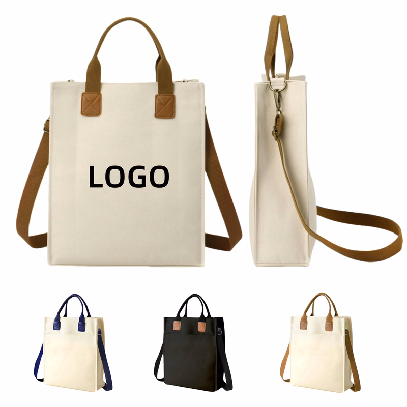 Canvas Shoulder Tote Bag