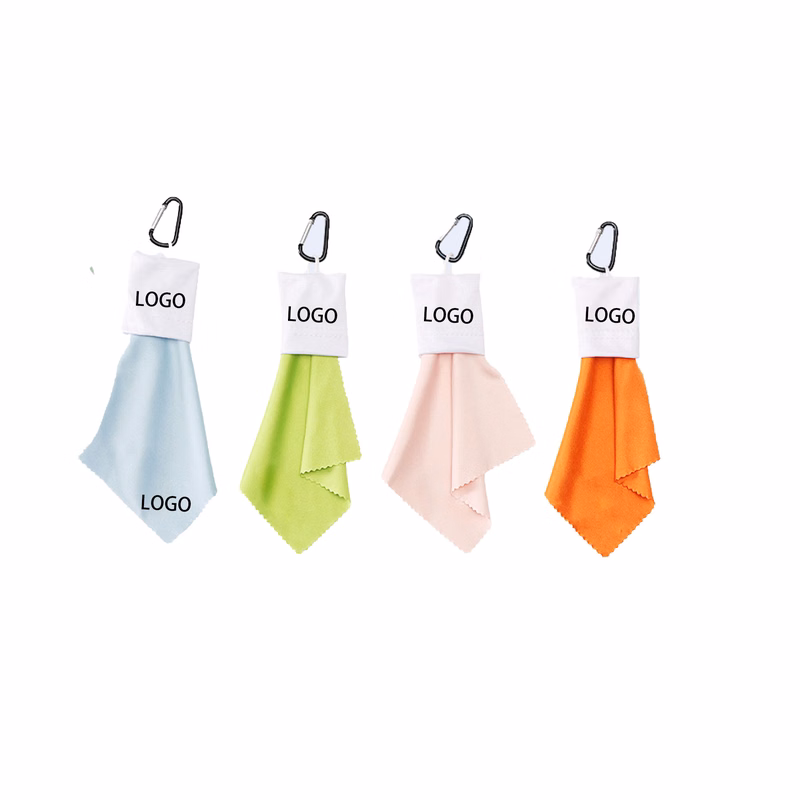 Outdoor Portable Hook Glasses & Screen Wiping Cloth