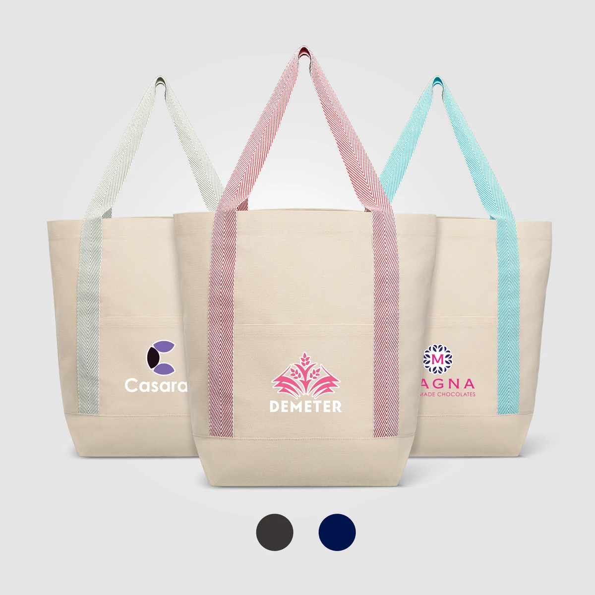 Budget Shopper Tote - 5 oz. Recycled Cotton Blend 1
