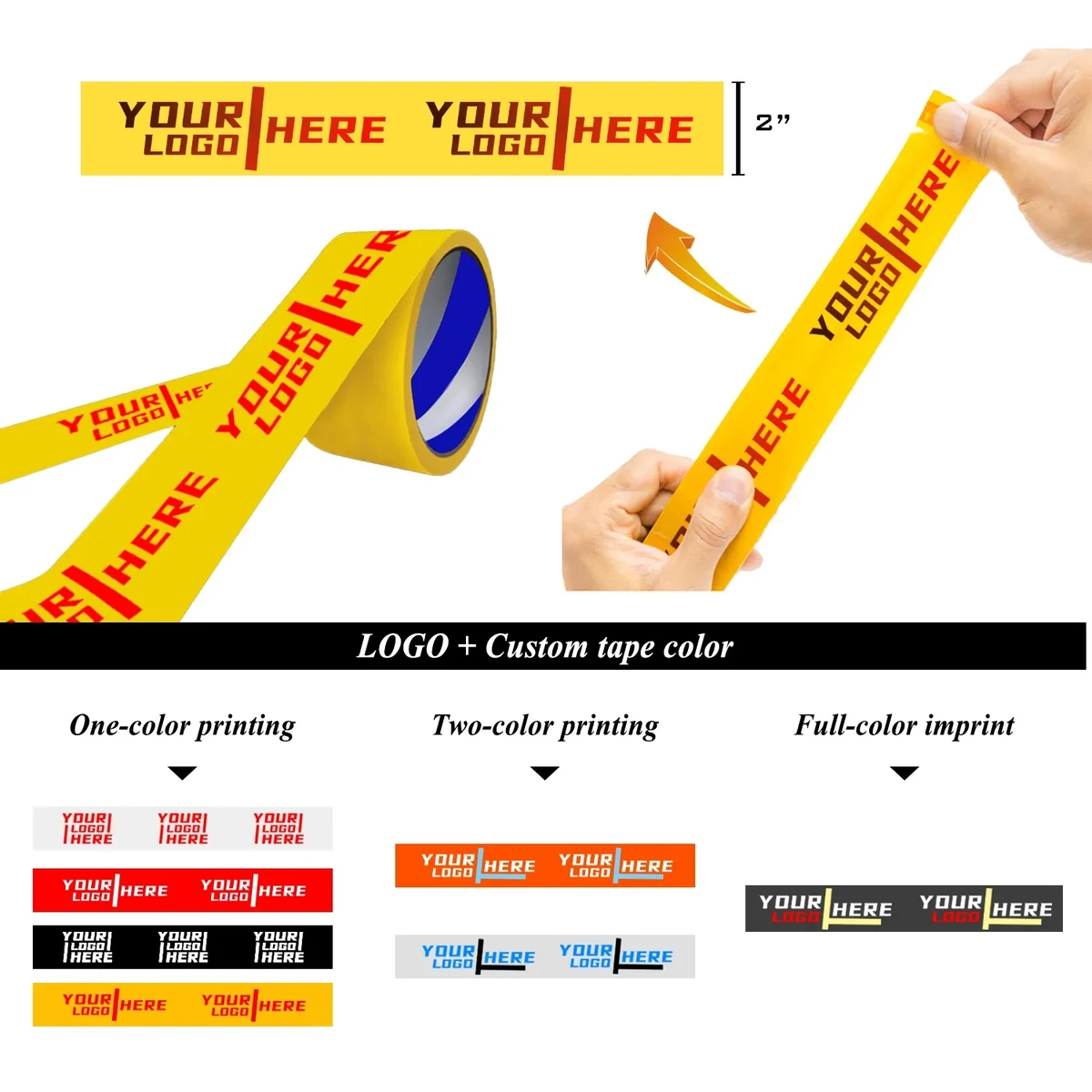 Custom Full Color Adhesive Packing Tape MOQ50 1