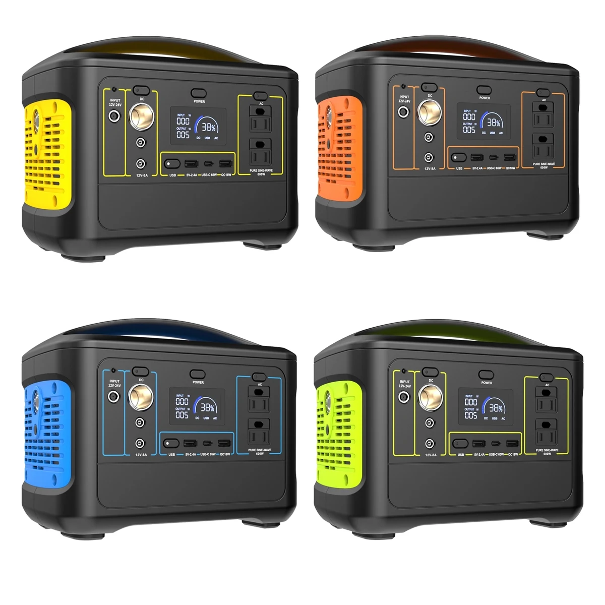 600W/153600mAh Power Station For Indoor/Outdoor Use 1