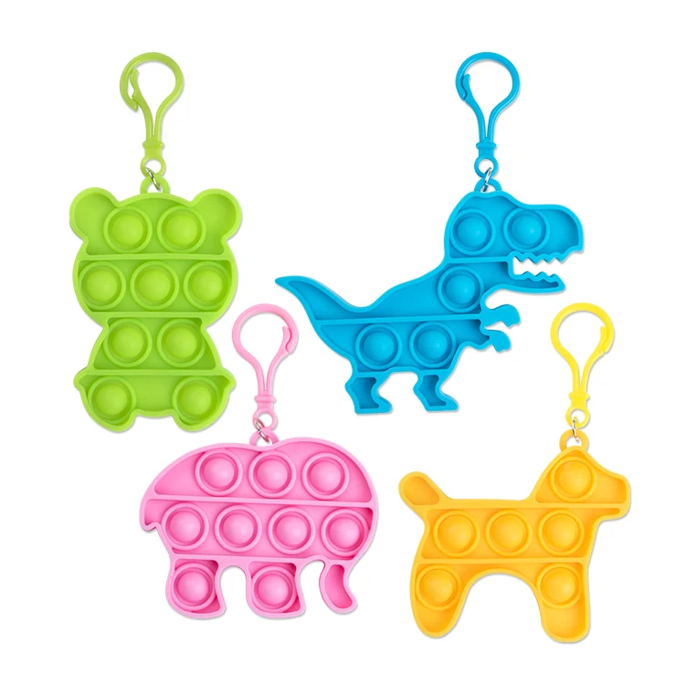 Popper Toy Keychain Assortment 1
