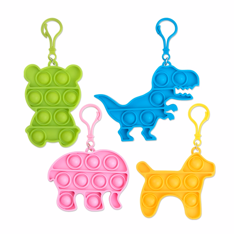 Popper Toy Keychain Assortment