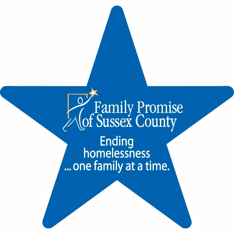 Custom 5" x 4.75" Star Shape Car Magnet