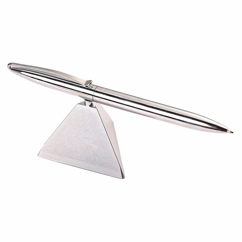 Creative Magnetic Levitation Rotating Metal Ballpoint Pen