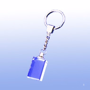 BLOCK CRYSTAL KEY CHAIN