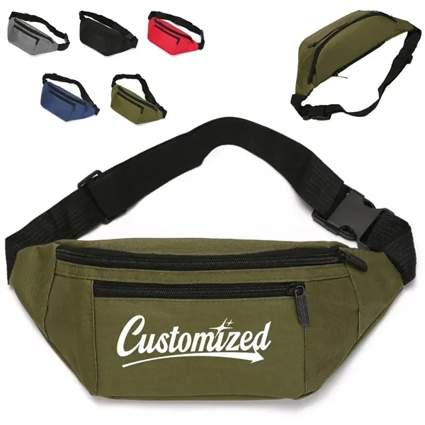 Custom Oxford Durable Travel Fanny Pack — Outdoor Sports & Active Lifestyle 1