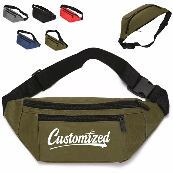 Custom Oxford Durable Travel Fanny Pack — Outdoor Sports & Active Lifestyle