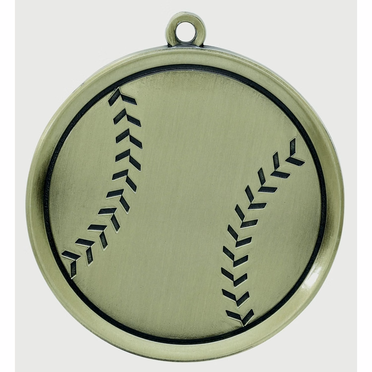 Baseball Mega Medal, 2-1/4"