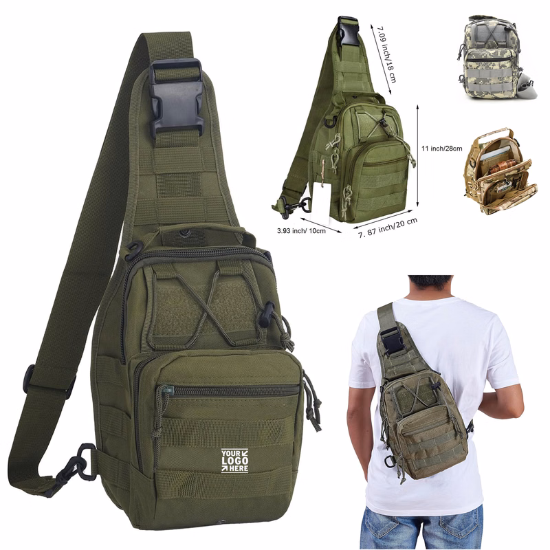 Outdoor Military Sport Backpack Tactical Satchel Sling Shoulder Bag