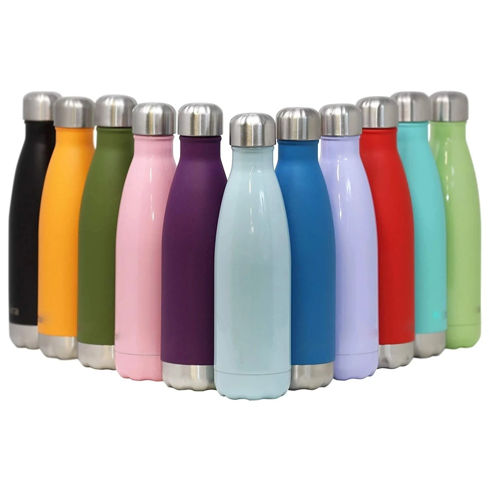 Stainless Steel Double Vacuum cup 17Oz Water Bottle 1