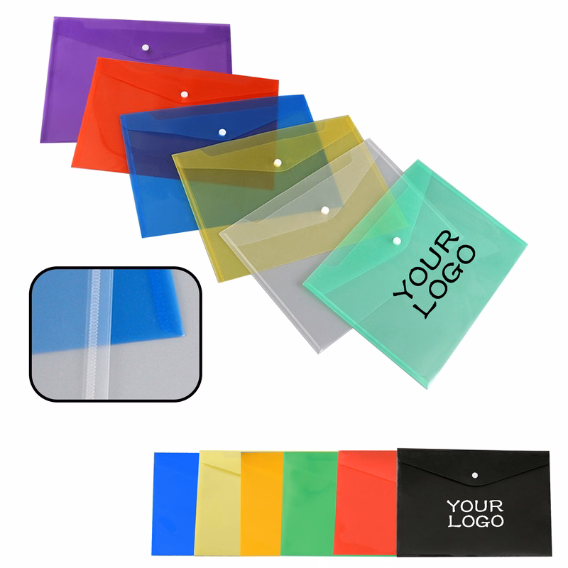 MOQ 30 PCS A4 Clear File Bag