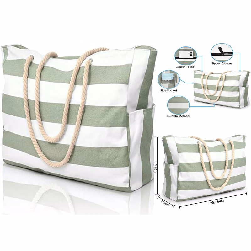 20.8 x 7 x 14.5 Inches Beach Bags for Women