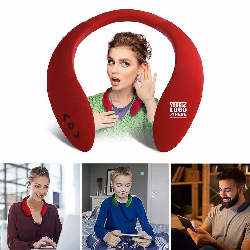 Home Outdoors Gaming Gaming Music Neckband Bluetooth 3D Stereo Surrounding Sound Wireless Speake
