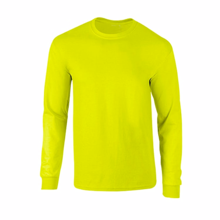 Fruit of the Loom T-Shirts - Safety Green Large