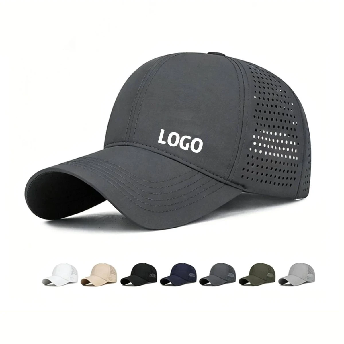 Moisture-Wicking Baseball Cap 1