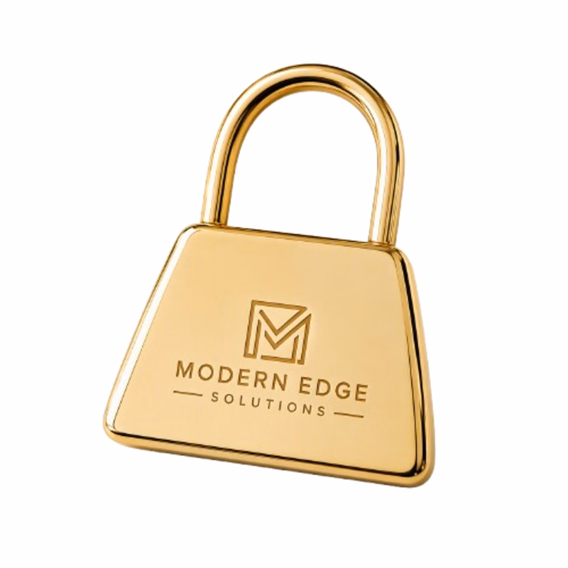 BRASS HANDBAG KEYRING