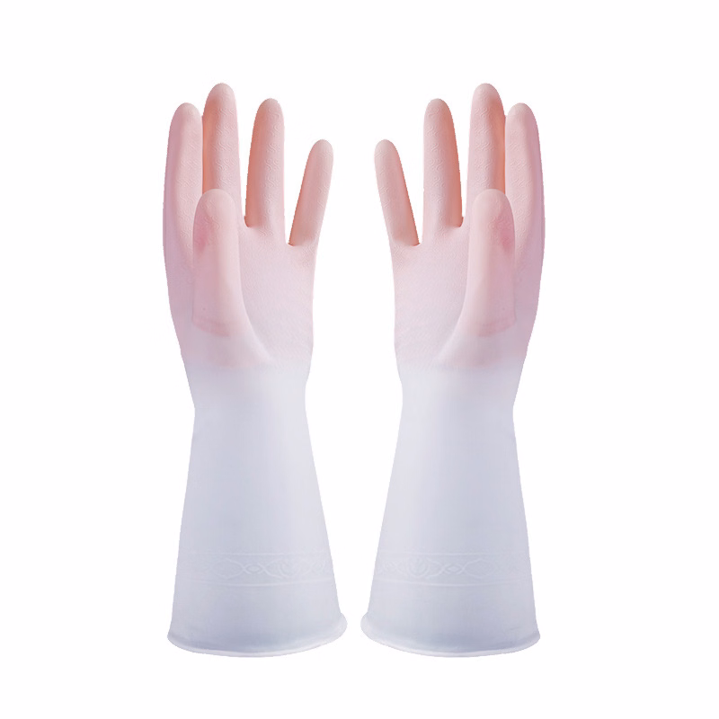 PVC WaterproofRubber Dishwashing Gloves