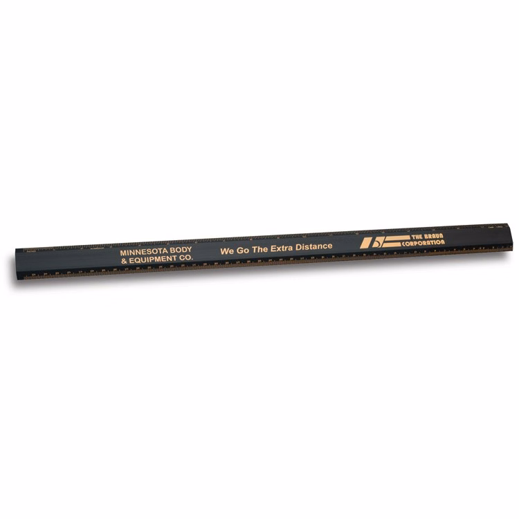 18" Non-Slip 2-Bevel Ruler