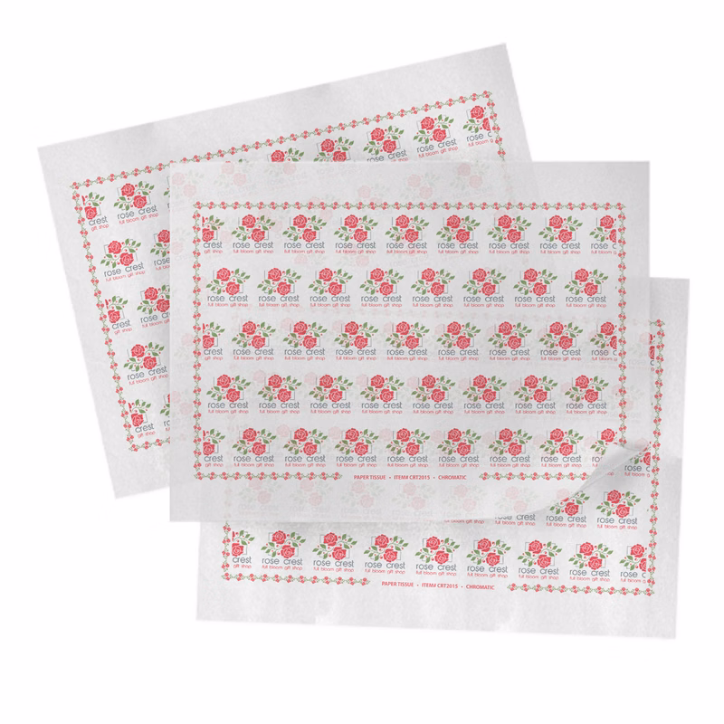 Printed Paper Tissue - Half Sheet - Chromatic