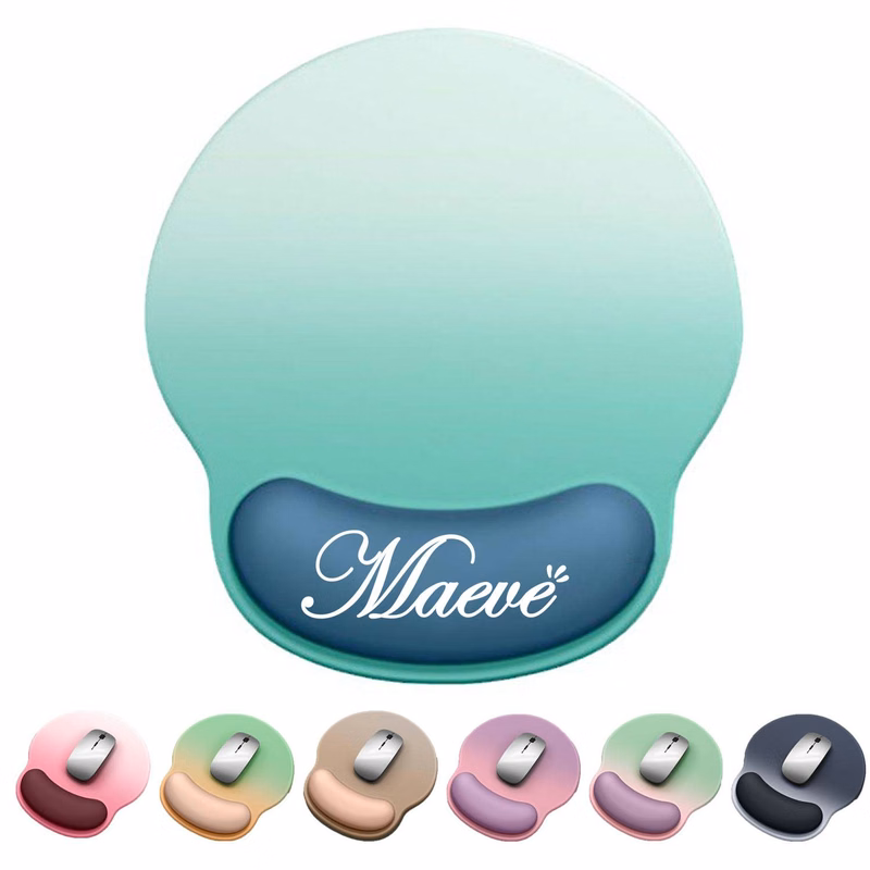 Gradient silica gel ergonomic Mouse Pad w/ Wrist Support