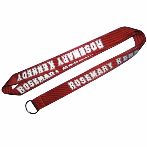Polyester Lanyard With Ring