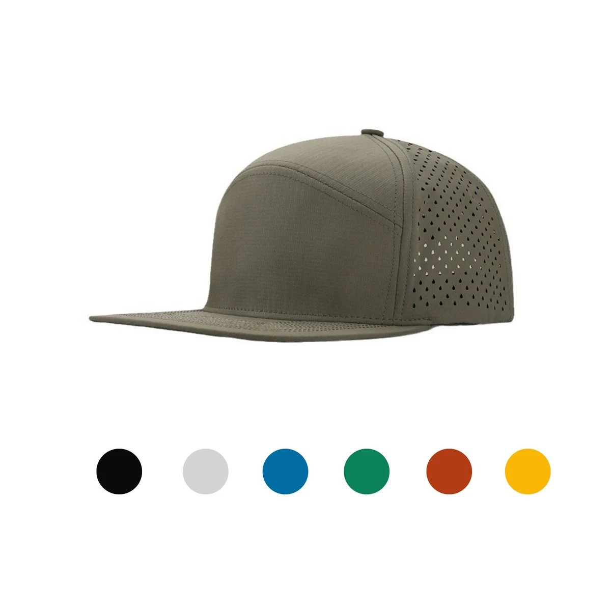 Men Flat Brim Baseball Cap 1