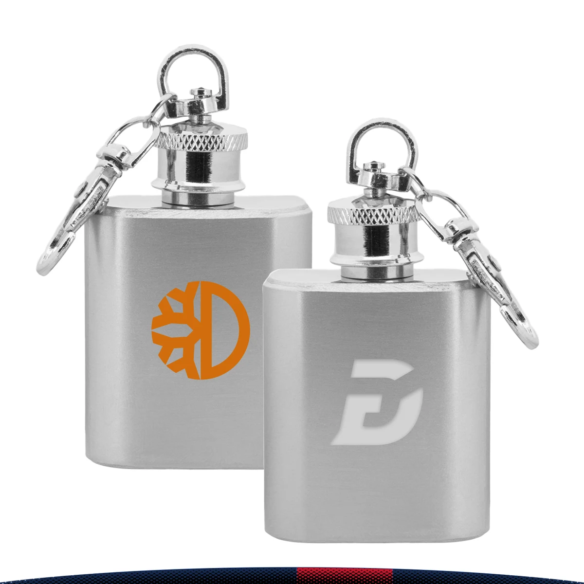 1 oz. Tayia Keychain Hip Flasks 1
