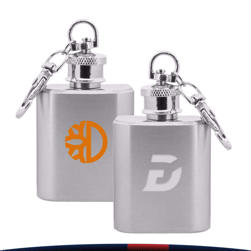 1 oz. Tayia Keychain Hip Flasks