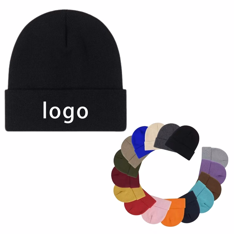 Custom Cuffed Knit Beanie
