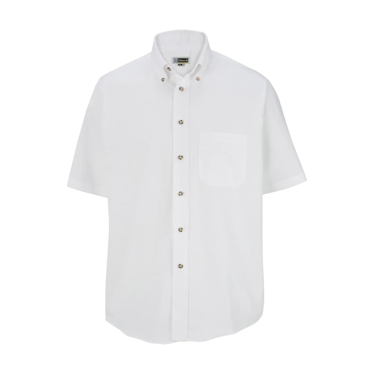 Easy Care Poplin Short Sleeve Mens Shirt 1