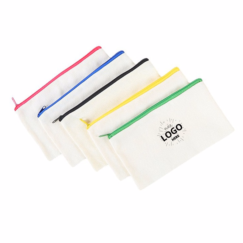Zipper Canvas Pencil Case