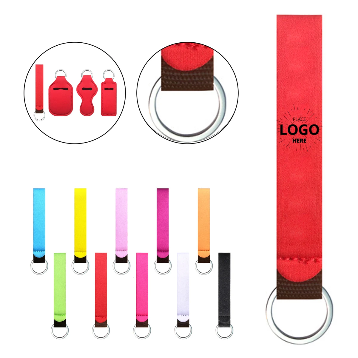 Custom Keychain Wristband 1