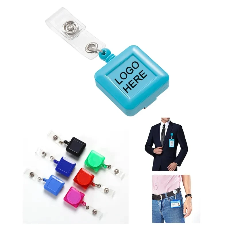 Square Retractable Carabiner 1