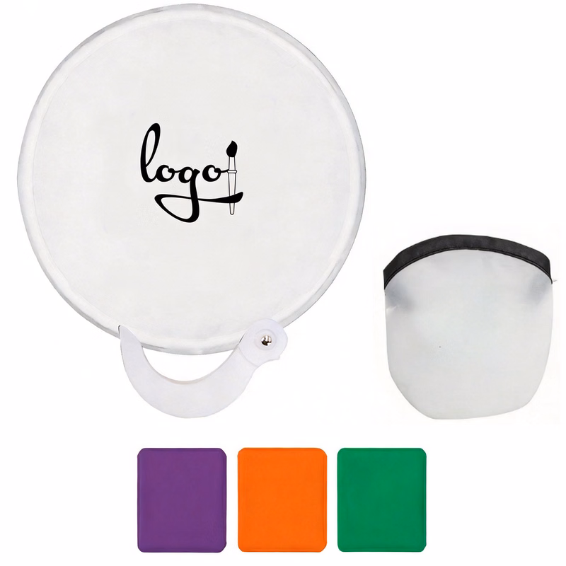 Folding Fan with Storage Pouch ?C Protable Design