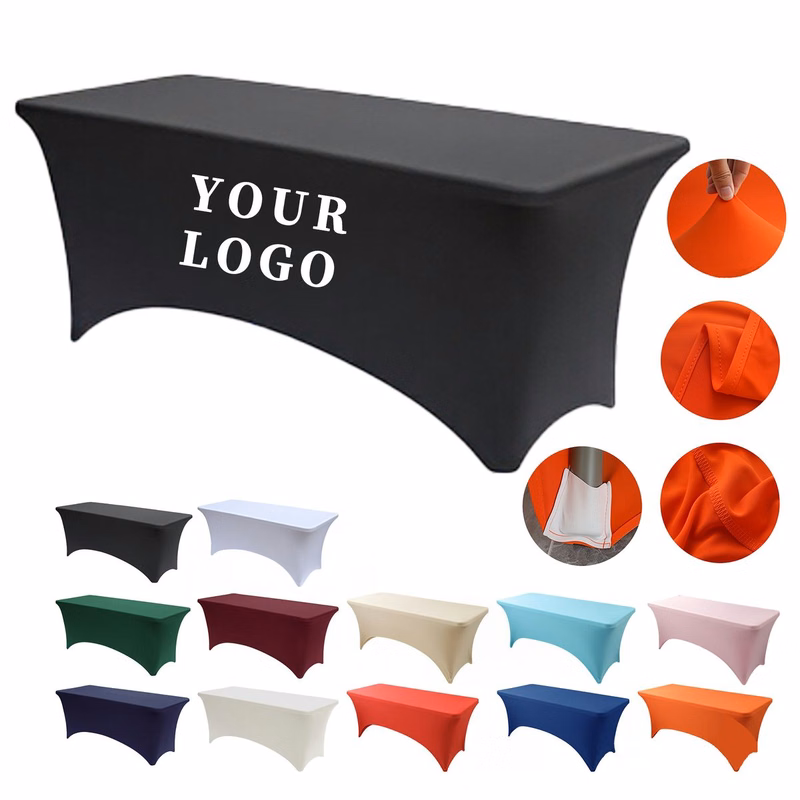 6ft Spandex Stretch Fitted Table Cover