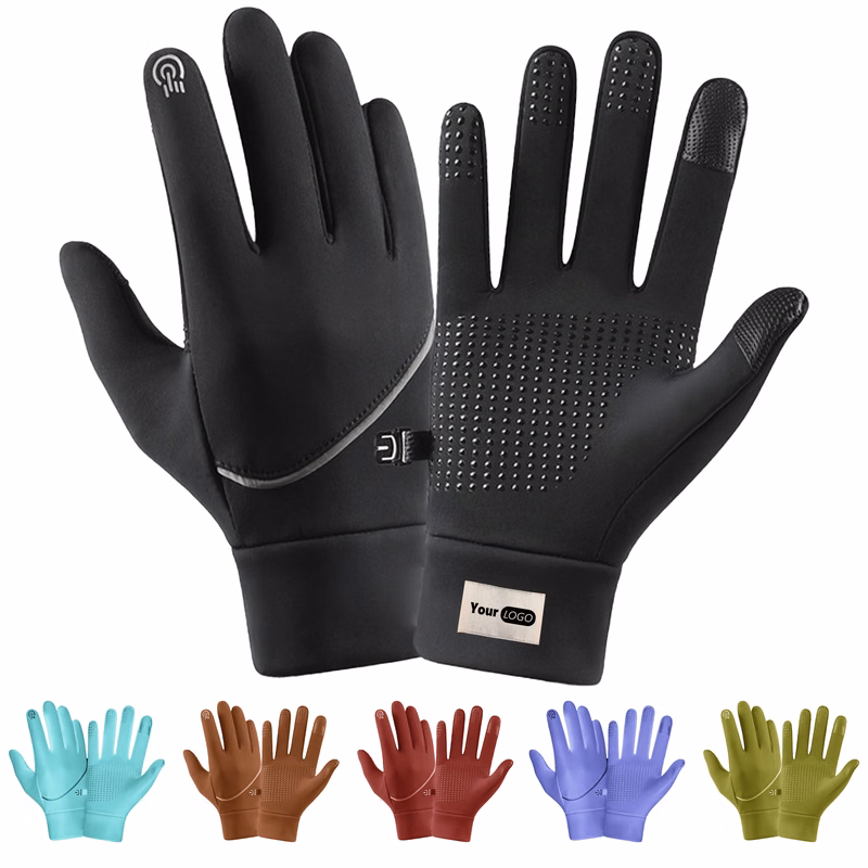 Polyester Winter Touchscreen Gloves