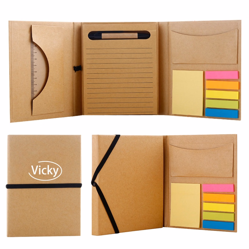 Multi-function Memo Pads With Ruler and Sticky Notes