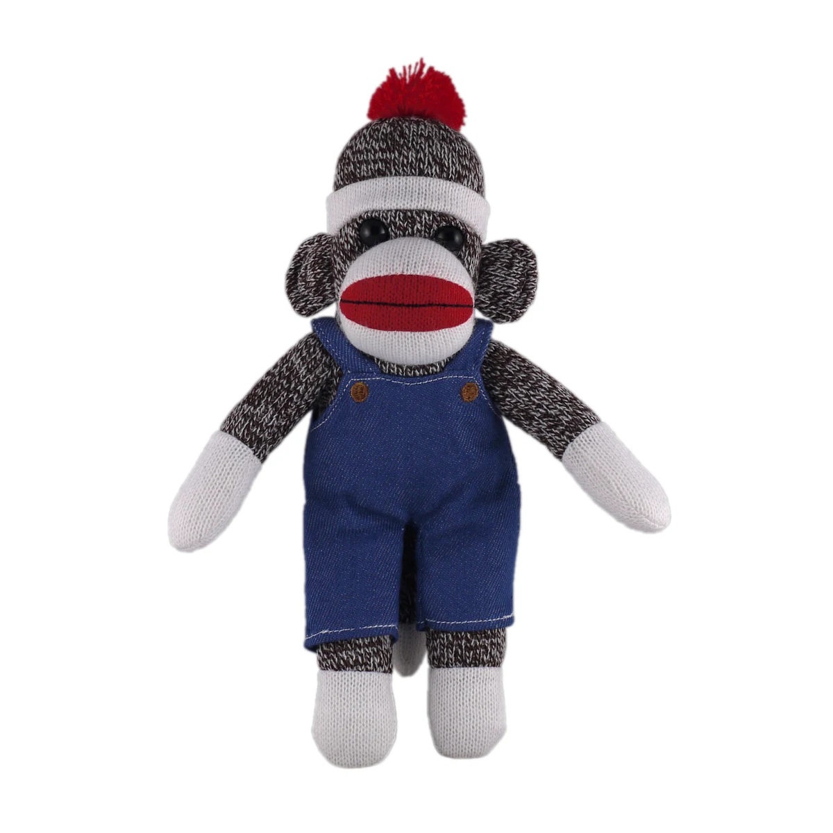 Orginal Sock Monkey (Plush) in denim overall. 1