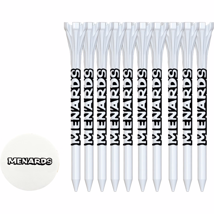 10 Flytee Tees 2-3/4", 1 Ball Marker