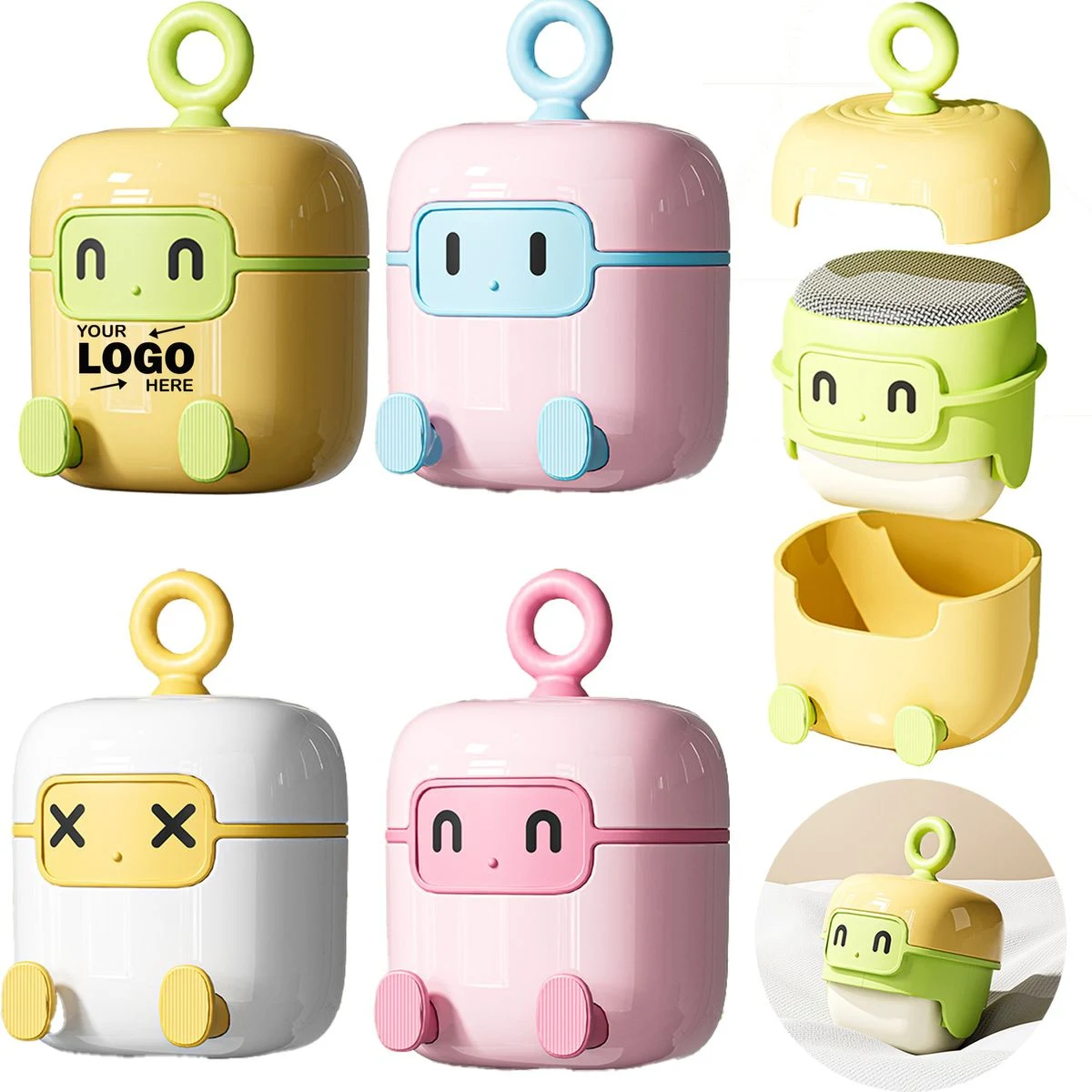Portable Hanging Dual Sided Reusable Washable Lint Roller 1
