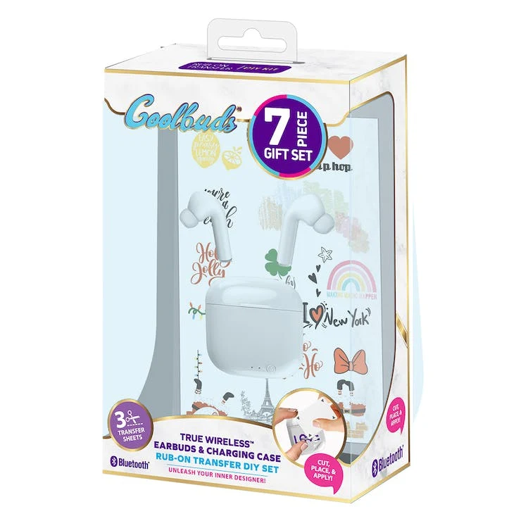 Wireless Earbuds - Rub-On DIY Designs 1