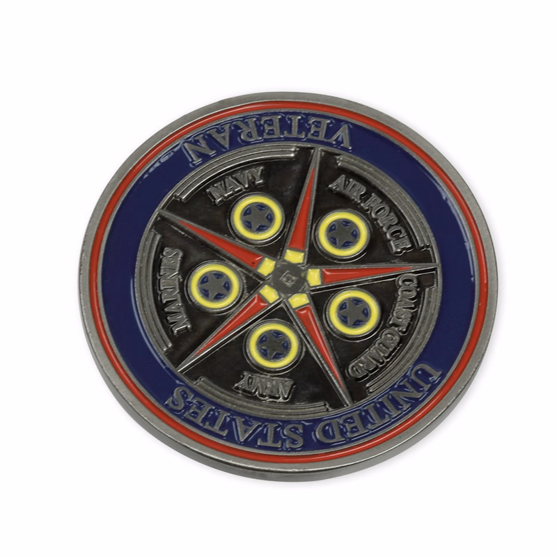 Soft Enamel Iron Coin (Simports)
