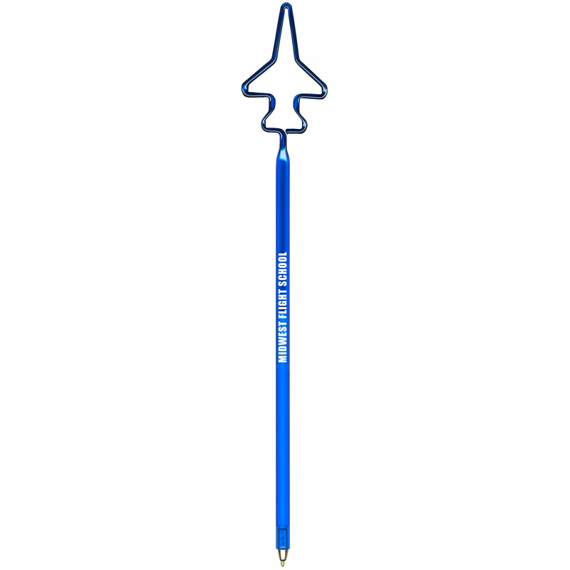 Airplane Fighter Jet Inkbend Standard, Bent Pen