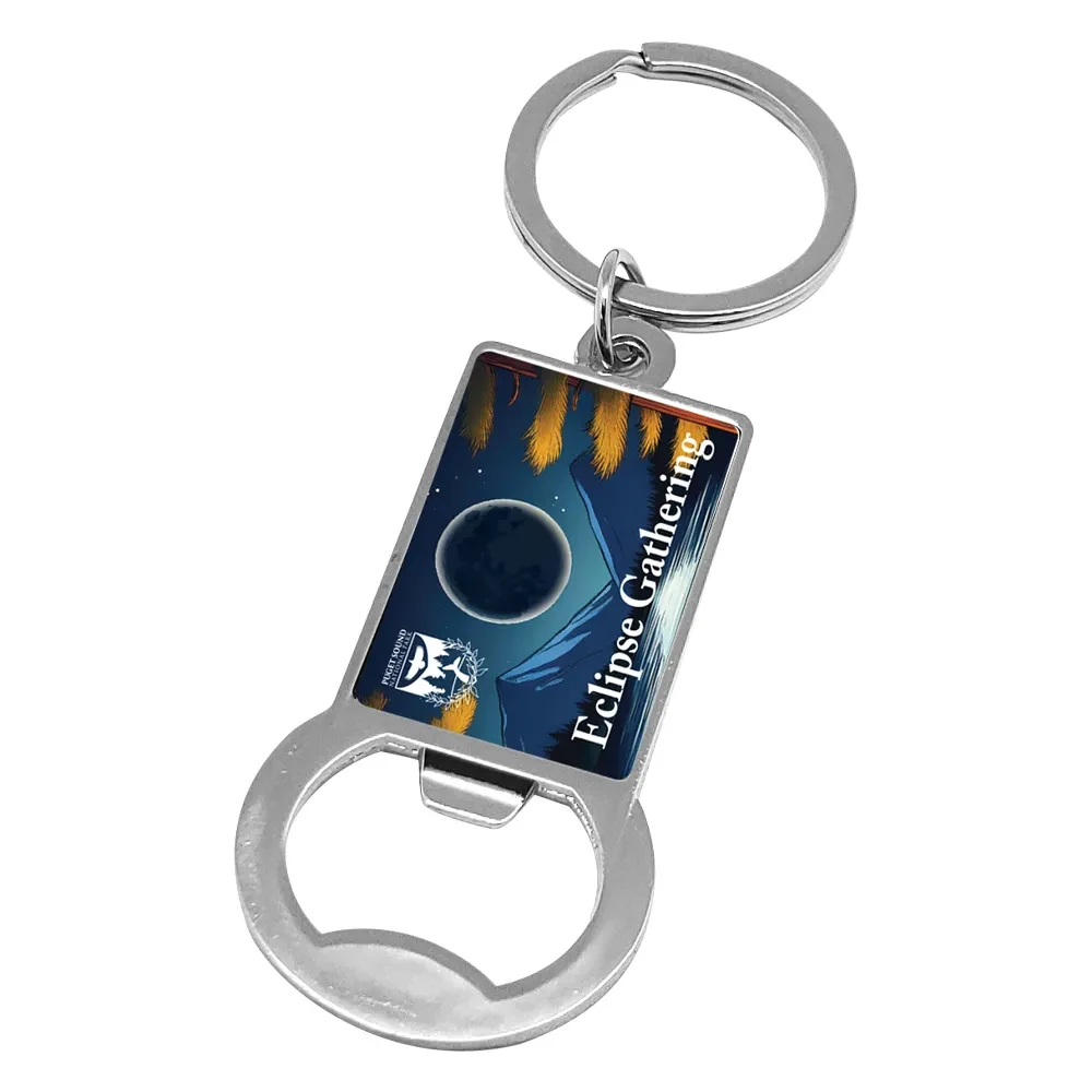Bottle Opener Keychain (Rectangle Imprint) 1