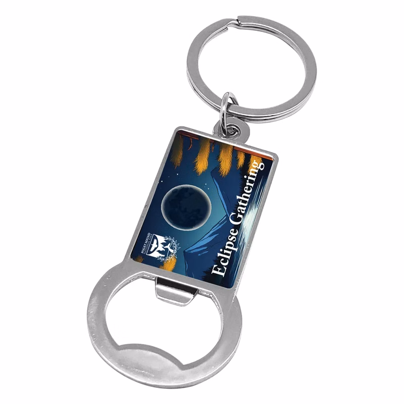 Bottle Opener Keychain (Rectangle Imprint)