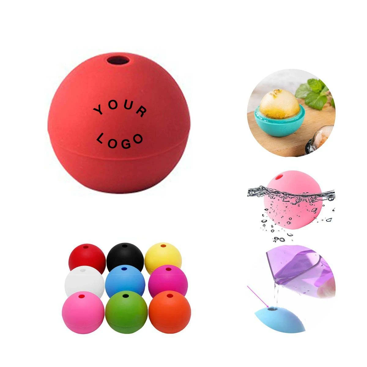 Reusable Ice Ball Maker for Slow Melting Drinks 1
