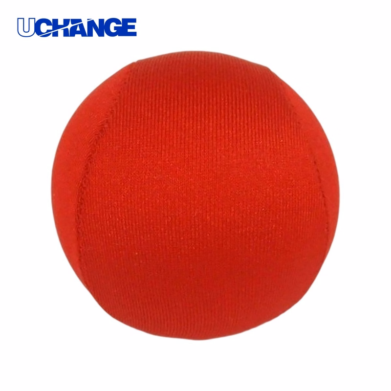 TPR Cloth Wrapped Stress Ball Squeeze Toy 2.17" Diameter